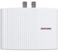 Calentador de agua instantáneo de tamaño compacto - Instalación en panel inferior - 35 kW - Blanco