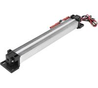 Calentador de aire, 220V, 600W, tubo de calentamiento cerámico eléctrico, elemento de calentamiento cerámico PTC aislado con termostato