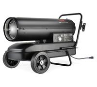Calentador de aire caliente VEVOR, a gasoil/diésel, modelo torpedo de 100.000 BTU, portátil con control de temperatura, depósito de 38 litros, calentador de gasoil eficiente para uso en interiores y e
