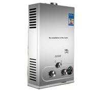 Calentador de flujo, calentamiento instantáneo, eficiente energéticamente, 18 litros, 36 kW