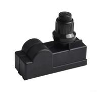 Calentador de gas para patio con botón de encendido de pulso, color negro | Funcionamiento con botón, encendido rápido y confiable, se adapta a la mayoría de calentadores de patio de gas