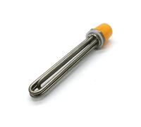 Calentador de inmersión de acero inoxidable 304 de 1.25 pulgadas, 220 V/380 V para tanques de agua solares (220 V, 190 mm, 3 KW)