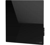 Calentador de pared de vidrio Aeno Gh12S, 500W, infrarrojos e convección, con control por aplicación y panel