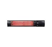 Calentador de terraza Eurom Golden 1500 Shadow, infrarrojos, IP65, 1500W, con mando a distancia