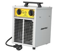 Calentador eléctrico con ventilador de 3000W - Calentador industrial portátil para garajes y talleres