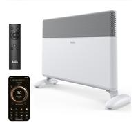 Calentador eléctrico convector - 1500 W - De pie o para montaje en pared - Con Wi-Fi y termostato