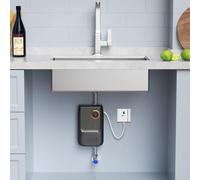 Calentador eléctrico de flujo continuo - 5500 W - Montaje en pared - - Con control remoto
