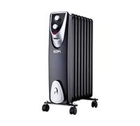 Calentador eléctrico de pared, modelo Black Edition, color /gris, 1500 W