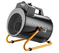 Calentador eléctrico industrial de 5 kW, con ajuste regulable, clasificación IPX4
