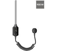 Calentador eléctrico LuxeBath de 900W, color , para radiadores de baño. Elemento calefactor con termostato para radiadores, regulador de temperatura electrónico, calentador con enchufe