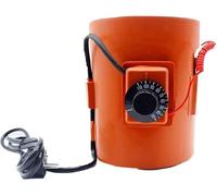 Calentador Eléctrico Para Cubos | Calentador De Barril De Caucho De Silicona Con Termostato Ajustable | Control De Temperatura Constante & Protección Anticongelante(174 * 25cm (2000w))