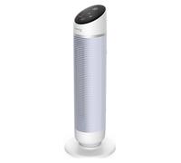 Calentador eléctrico para interiores Rowenta Silent Comfort 3-en-1 HQ8120F0, color plateado, 2400 W. Calentador y ventilador eléctrico para espacios interiores