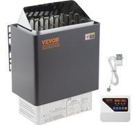 Calentador eléctrico para sauna con control externo de 9 kW, estufa para sauna ideal para spas y salas de sauna