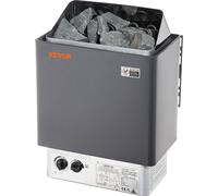 Calentador eléctrico para sauna de 8 kW, con control integrado, ideal para spas domésticos de 8-12 m³