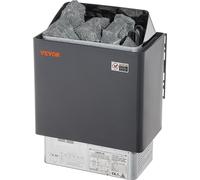Calentador eléctrico para sauna de 8 kW con controlador digital, ideal para spas domésticos de 8-12 m³