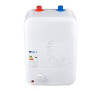 Calentador electrónico de agua caliente de 8 litros, flujo de agua instantáneo, temperatura ajustable: 30-75 °C Azul,blanco,rojo