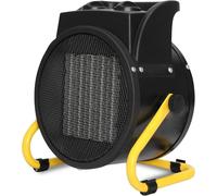 Calentador industrial de 3000W - Generador de aire caliente con elemento calefactor de cerámica - e protección IP20, con función de ventilador y cabezal inclinable