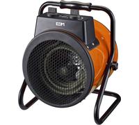 Calentador industrial EDM 07098, color y naranja, 1500 W / 3000 W