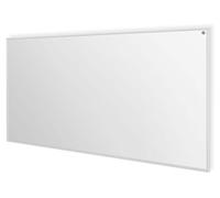 Calentador infrarrojo Wi-Fi de uso versátil, con termostato digital programable, apto para montaje en suelo o pared, 700W, con mando a distancia y control mediante aplicación, color blanco