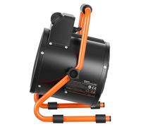 Calentador para invernadero, calefactor eléctrico de 2000W con ventilador y modos de alta potencia, protección IPX4, ángulo ajustable de 25°, protección contra sobrecalentamiento, ideal para invernade