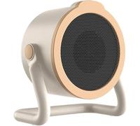 Calentador Portátil, 500W Pequeño Ventilador Calefactor Para Camping, Calentador De Bajo Consumo Para Invierno, Para Viajes, Calefactor para Garaje Dormitorio Tienda