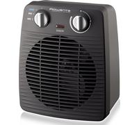 Calentador Rowenta SO 2210, Compact Power, 1000/2000W, color gris/marrón