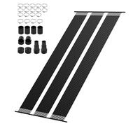 Calentador solar para piscinas, panel solar de polietileno de alta densidad (HDPE) de 1235 x 7340 mm, diseñado para piscinas