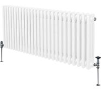 Calentador tradicional de 3 columnas - 600 x 1192 mm - Blanco