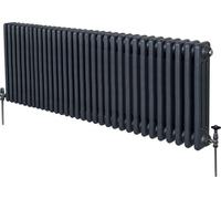 Calentador tradicional de 3 columnas - 600 x 1462 mm - Gris antracita