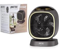 Calentador ventilador silencioso Eco, con tecnología Eco, 2100 W, con función anticongelante, temperatura ajustable, 4 niveles y termostato para la habitación