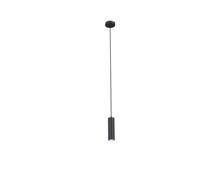 CALEX lámpara colgante LED inteligente GU10 de un foco, altura ajustable, colores RGB y luz de fría a, regulable, control por aplicación y voz, negro mate