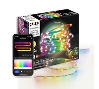 Calex Smart Micro LED Strip - 50 LEDs, 5M, RGBIC, 16 millones de colores, aplicación operable, función de programación, sincronización de música, IP20, Control remoto - Tira de LED, cuerda de luz,