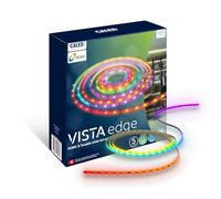 Calex Vista Tira de LED de 5 m, RGBIC + Luz Blanca Cálida Sincronización Música, Regulable con Mando a Distancia