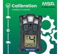 Calibración MSA Altair 4XR (LIE, O2, CO, H2S, CO2)