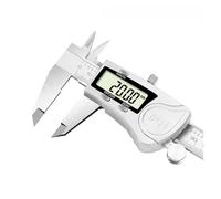 Calibrador Digital De Acero Inoxidable, Calibre Vernier De Metal, Herramientas De Medición, Medidor De Espesor For Carpintería, Regla Electrónica De Profundidad(IP54 Caliper)