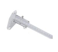 Calibrador digital de precisión, herramienta de medición de acero inoxidable de 6 pulgadas con pantalla LCD, calibre vernier preciso para aficionados y profesionales, conversión de pulgadas al siste