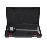 Calibrador digital de profundidad con sensor electrónico, herramienta de calibración digital para carpintería con una precisión de 0,01 mm, unidades seleccionables en mm/pulgadas y