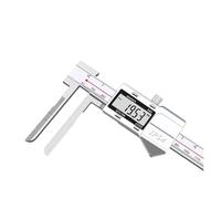 Calibrador digital Vernier de 150 mm/300 mm, acero inoxidable, pantalla LCD, herramienta de medición de precisión para uso doméstico y profesional, interruptor métrico/pulgada, mordaza larga, diámet