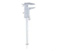 Calibrador digital Vernier de 6 pulgadas, herramienta de medición electrónica de acero inoxidable 0-150 mm métrico para interruptor imperial