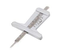 Calibrador Vernier de 0 a 50mm de Profundidad, Micrómetro, Herramienta de Medición, Medidor de Profundidad Portátil de Acero Inoxidable