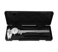 Calibrador Vernier de dial, calibre Vernier de 0-150 mm de alta dureza a prueba de herrumbre, para instrumentos de medida