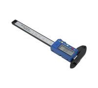 Calibrador Vernier Digital 0 a 100 Mm Conversión Imperial Métrica Calibrador Digital Ligero Herramienta de Medición Electrónica con Caja de Herramientas