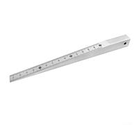 Calibre cónico para soldadura, herramienta de cuña de acero al carbono cromado para medir agujeros y ranuras (1-15 mm)