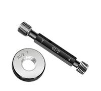 Calibre de anillo para roscas Juego de tapón rosca y calibre anillo, 2 piezas, for múltiples tamaños G(G 1-1/4 Plug Gauge)