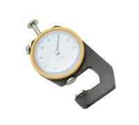 Calibre de grosor para papel: medidor de precisión, herramienta de medición de material portátil, instrumento de inspección de alta precisión fiable, Leathercraft, película, hojas de metal, alambre