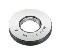Calibre de rosca 1 Juego (1 * GO + NOGO) 6g herramienta de medición precisión anillo hilo fino métrico no estándar M35M36M37M38M39M40M41-M49 mano derecha(M47-6g T Z,X 0.75)