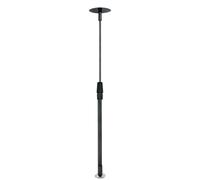 Calibre telescópico para leña, 40,64 cm, marcador de tronco ajustable | Herramienta magnética de medición de leña con base magnética fuerte, cortador extensible de 16 a 66 cm para longitud uniforme