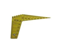 Calibres de espesores, Calibrador de espesores de plástico K15SG, calibre de espesores de soldadura cónico de 1-15 mm, regla de separación, herramientas de medición for la industria automotriz(TypeD)