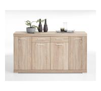 Calicosy - Aparador 2 cajones 4 puertas L160 x P34,9 cm - Bristol
