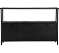 Calicosy - Aparador de 3 puertas con 1 estante superior L120 cm - SIENNA